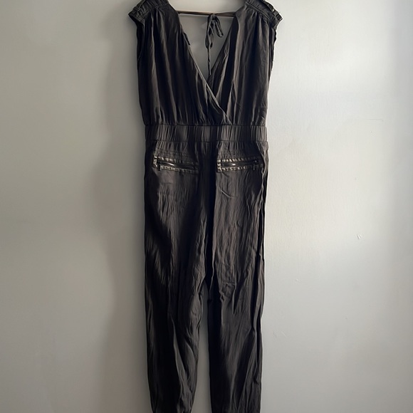 Bebe Khaki Jumpsuit - Picture 3 of 5